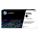 HP 654X toner noir grande capacité LaserJet authentique avec toner ColorSphere