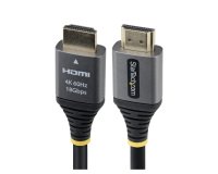 StarTech.com 1,5m Premium Gecertificeerde High Speed HDMI Kabel, 4K 60Hz/1440p 144Hz, HDMI 2.0 Kabel, HDR10/ARC, 18Gbps, 4K HDMI, Monitor/TV/Display, TPE-mantel