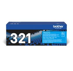 Brother TN-321 / TN321C Tóner original cian de capacidad estándar (1500 páginas)