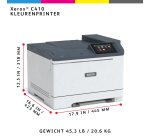 Xerox C410 A4 40 ppm dubbelzijdige printer PS3 PCL5e/6 2 laden 251 vel