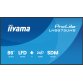 iiyama LH8675UHS-B2AG Écran d'affichage dynamique Écran plat de signalisation numérique 2,17 m (85.6") LCD Wifi 500 cd/m² 4K Ultra HD Noir Intégré dans le processeur Android 11 24/7