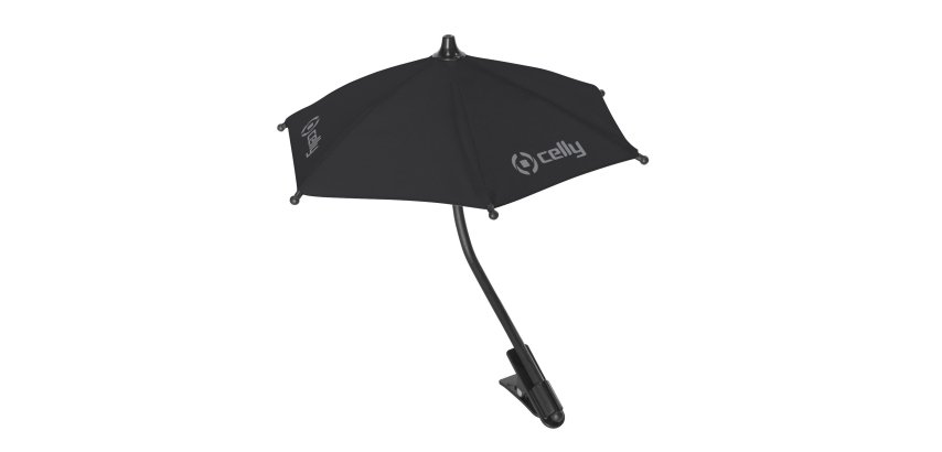 Celly UMBRELLA FOR SMARTPHONE Nero