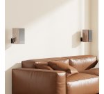 AISENS Soporte Universal De Pared Giratorio E Inclinable Para Altavoces, Negro