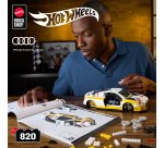 Mattel Brick Shop Hot Wheels ‘15 Audi R8 LMS Building Toy Kit (820 Pieces), for Collectors
