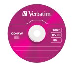 Verbatim CD-RW Colour 12x 700 MB 5 pz