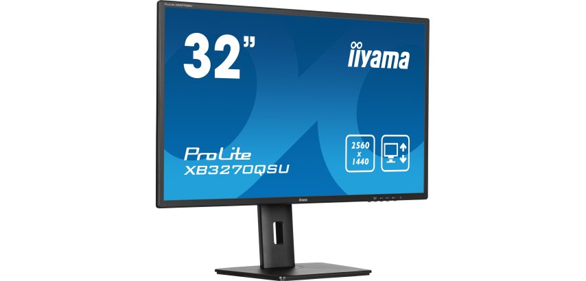 iiyama ProLite XB3270QSU-B1 Monitor PC 80 cm (31.5") 2560 x 1440 Pixel Quad HD LED Nero