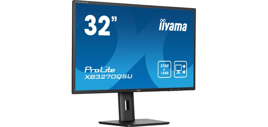 iiyama ProLite XB3270QSU-B1 Monitor PC 80 cm (31.5") 2560 x 1440 Pixel Quad HD LED Nero