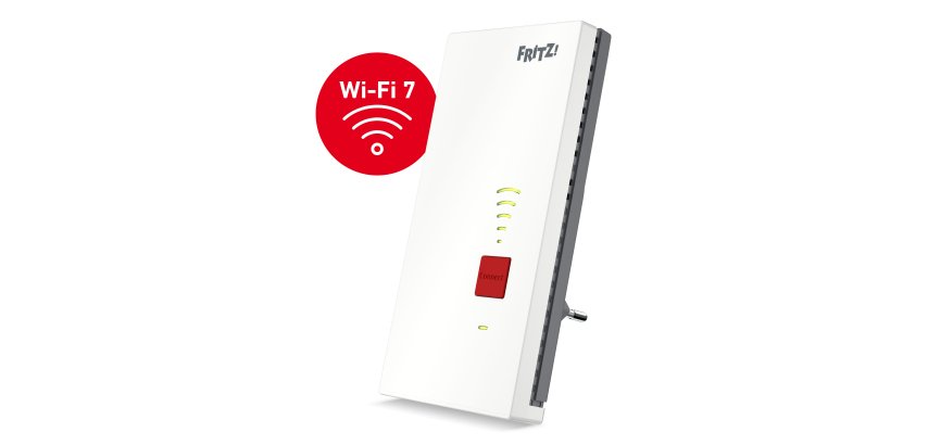 Repeater FRITZ! 2700 International Ripetitore di rete 6500 Mbit/s Bianco