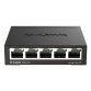 D-Link DGS-105 Non-géré L2 Gigabit Ethernet (10/100/1000) Noir