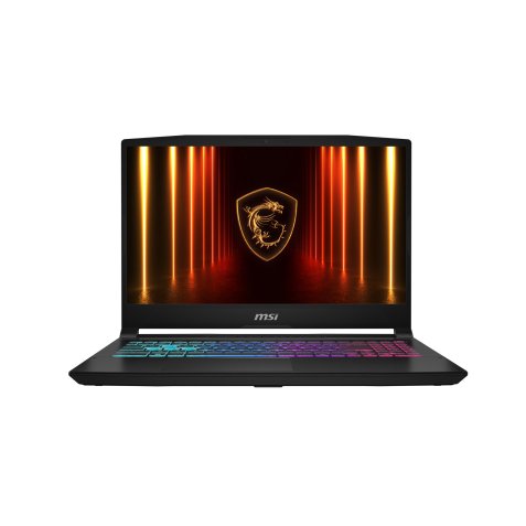MSI Katana 15 HX B14WGK-005FR Intel® Core™ i9 i9-14900HX Ordinateur portable 39,6 cm (15.6") Full HD 32 Go DDR5-SDRAM 1 To SSD NVIDIA GeForce RTX 5070 Wi-Fi 6E (802.11ax) Windows 11 Pro Noir