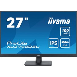 iiyama ProLite écran plat de PC 68,6 cm (27") 2560 x 1440 pixels Dual WQHD LED Noir