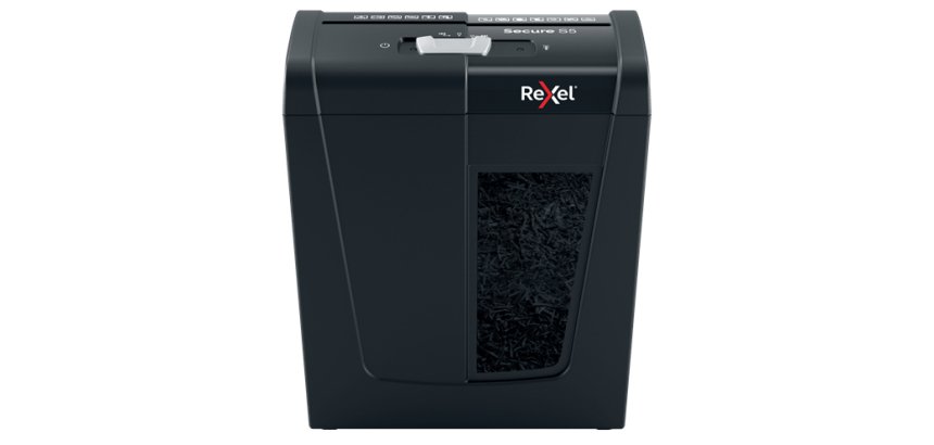 Distruggidocumenti Secure S5 - taglio a strisce - Rexel