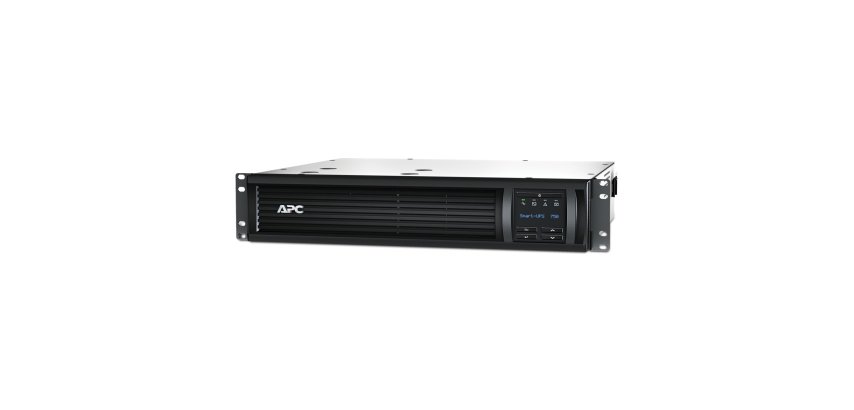 APC SMT750RMI2UC sistema de alimentación ininterrumpida (UPS) Línea interactiva 0,75 kVA 500 W 4 salidas AC