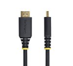 StarTech.com Câble HDMI Ultra Haut Débit Certifié de 2m, 8K 60Hz / 4K 120Hz, Câble HDMI 2.1 avec HDR10+ / eARC, 48 Gbps, Câble HDMI 8K pour Moniteur/Téléviseur/Écran, Gaine TPE Flexible