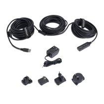 cable 10m extensian alargador usb 20 activo amplificado - macho a hembra usb a - negro