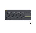 Logitech K400 Plus Tastiera Wireless Touch per tv