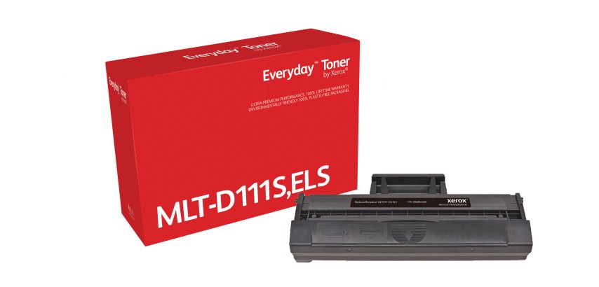 Toner Mono Everyday™ de Xerox compatible avec Samsung MLT-D111S/ELS, Capacité standard
