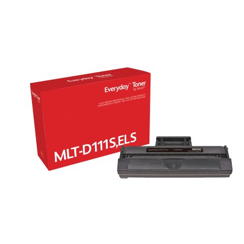 El tóner Everyday™ Mono de Xerox es compatible con Samsung MLT-D111S/ELS, Capacidad estándar