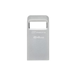 Kingston Technology DataTraveler 64GB Micro 200MB/s Metal USB 3.2 Gen 1