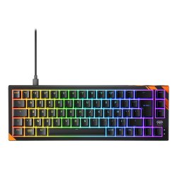 CHERRY K5 PRO TMR COMPACT clavier Gaming USB AZERTY Français Noir, Orange