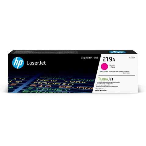 HP 219A cartouche authentique couleurs séparées pour imprimante laser