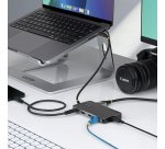 StarTech.com USB-C Multiport Adapter with 4K 60Hz HDMI, 140W Power Delivery, 10Gbps USB Hub, GbE, SD and MicroSD Slots, Plug-and-Play Mini Dock for Dell, HP, Lenovo PCs