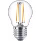 Philips Lampadina candela trasparente a filamento 40 W P45 E27