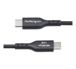 StarTech.com 3ft (1m) USB-A to USB-C Charging Cable, Charge & Sync, 3A, USB 2.0, TPE Jacket - Black USB Charging Cord