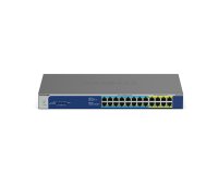 NETGEAR GS524UP Non-géré Gigabit Ethernet (10/100/1000) Connexion Ethernet, supportant l'alimentation via ce port (PoE) Gris