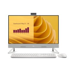 DELL EC27250 Intel® Core™ i5 i5-1334U 68.6 cm (27") 1920 x 1080 pixels All-in-One PC 16 GB DDR5-SDRAM 512 GB SSD Windows 11 Pro Wi-Fi 6E (802.11ax) White