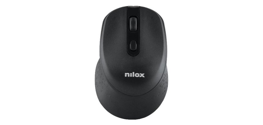 Nilox NXMWS101 mouse Ufficio Ambidestro RF Wireless Ottico 1600 DPI