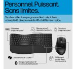 HP STORE 3PL clavier Souris incluse Bureau RF sans fil + Bluetooth Noir