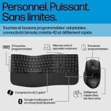 HP 685 Comfort Dual-Mode Keyboard and Mouse Combo