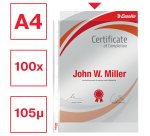 ESSELTE Pochettes perforées Premium, A4, PP, lisse