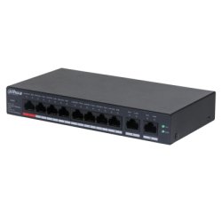 Dahua Technology DH-CS4010-8GT-110 network switch Managed L2 Gigabit Ethernet (10/100/1000) Power over Ethernet (PoE) Black