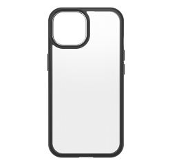 OtterBox React Series para iPhone 15, Black Crystal