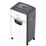 HP OneShred 24CC triturador de papel Corte en partículas 65 dB 22 cm Blanco, Negro