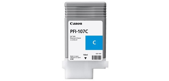 Canon PFI-107C cartouche d'encre 1 pièce(s) Original Cyan