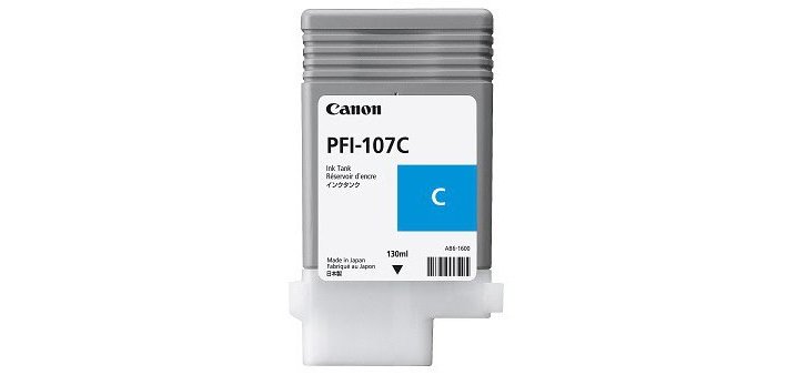 Canon PFI-107C cartouche d'encre 1 pièce(s) Original Cyan