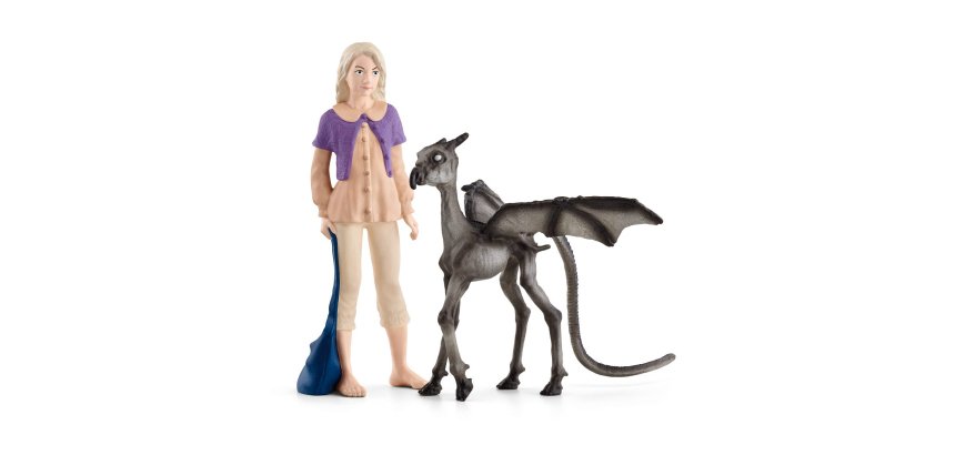 schleich Luna Lovegood & Baby Thestral