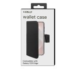Celly WALLY mobile phone case 17 cm (6.7") Wallet case Black