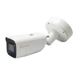 LevelOne Gemini Zoom IP Camera, 8-Mp, H.265, 802.3At, PoE, IR Leds, Indoor/Outdoor, Two-Way Audio