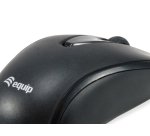 Equip 245116 mouse Ufficio Ambidestro USB tipo-C Ottico 1200 DPI