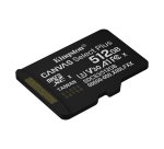 Kingston Technology 512GB microSDXC Canvas Select Plus Gen3 150MB/s A1 (Incluye adaptador de SD)