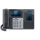 POLY Téléphone IP Edge E550 compatible PoE