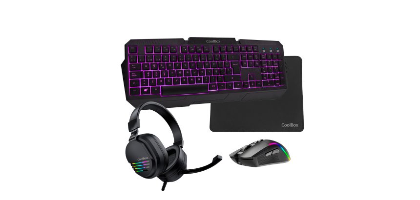 CoolBox GAMING KIT XWING2 TEC+RAT+AUR+ALF