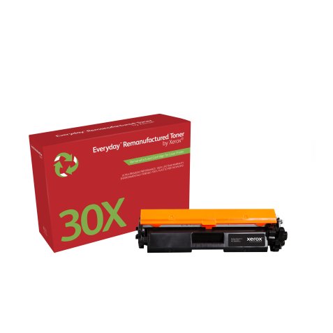 Everyday Tóner ™ Mono remanufacturado de Xerox es compatible con HP 30X (CF230X), Capacidad alta