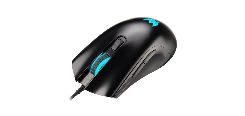 Acer Predator Cestus 333 Gaming Mouse, PMW410, USB2.0, Black, Up to 16000 dpi, Wired, 6 buttons