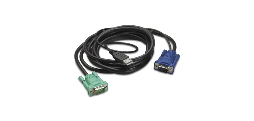 APC Integrated Rack LCD/KVM USB Cable - 6ft (1.8m)