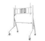 Neomounts FL50-575WH1 Support au sol mobile pour écran 65-115" - installation rapide - TÜV